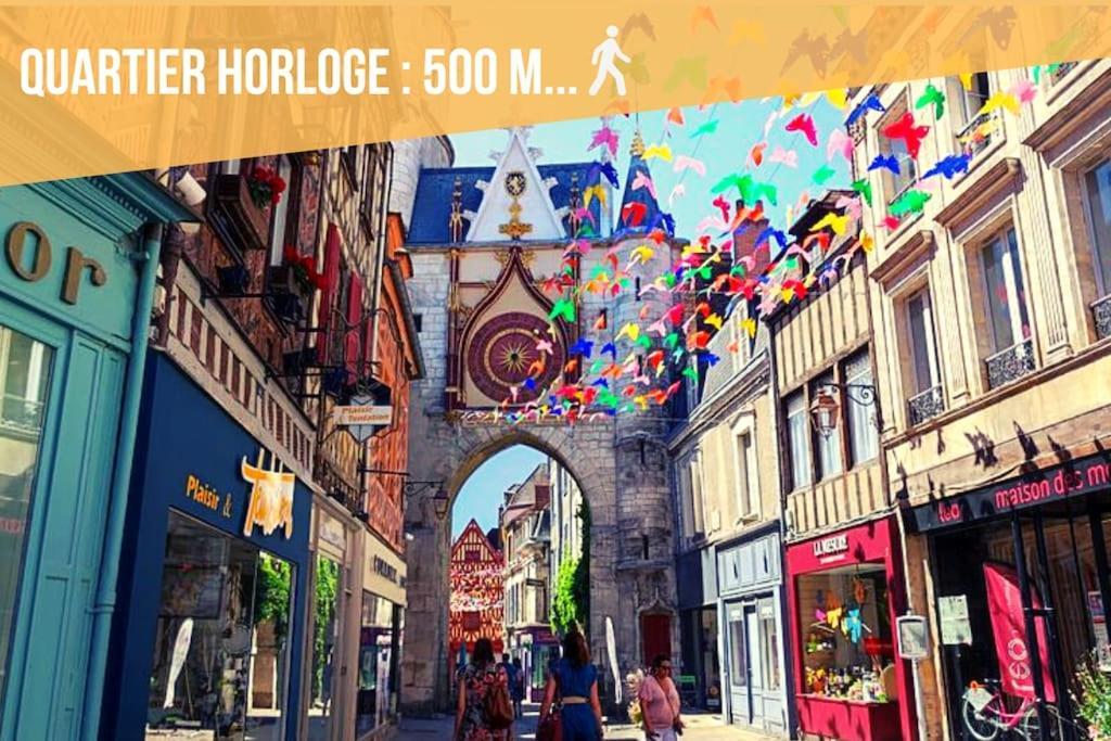 La Belle Pause - Studio Auxerre Proche Parking Eksteriør bilde